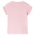 Produktbild 2 för T-shirt för barn ljusrosa 140