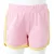 Produktbild 8 för Barnshorts med rand ljusrosa 128