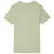 Produktbild 2 för T-shirt med korta ärmar för barn ljus khaki 116