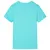 Produktbild 2 för T-shirt med korta ärmar för barn aqua 128