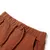 Produktbild 3 för Barnshorts med snöre brun 104