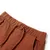 Produktbild 3 för Barnshorts med snöre brun 128