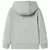Produktbild 2 för Barnhoodie med dragkedja khaki melange 140