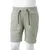 Produktbild 8 för Barnshorts med snöre blandad ljus khaki melange 128
