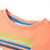 Produktbild 3 för T-shirt för barn neonorange 128
