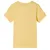 Produktbild 2 för T-shirt för barn gul 128