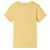 Produktbild 2 för T-shirt för barn gul 140