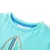 Produktbild 3 för T-shirt med korta ärmar för barn aqua 104