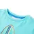 Produktbild 3 för T-shirt med korta ärmar för barn aqua 128