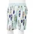 Produktbild 8 för Barnshorts med snöre mjuk blå melange 116