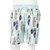 Produktbild 8 för Barnshorts med snöre mjuk blå melange 140