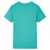 Produktbild 2 för T-shirt med korta ärmar för barn mörk mintgrön 116