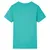 Produktbild 2 för T-shirt med korta ärmar för barn mörk mintgrön 128