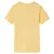 Produktbild 2 för T-shirt med korta ärmar för barn gul 92
