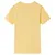 Produktbild 2 för T-shirt med korta ärmar för barn gul 104