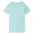 Produktbild 2 för T-shirt för barn ljus mintgrön 128