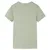 Produktbild 2 för T-shirt med korta ärmar för barn ljus khaki 128