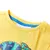 Produktbild 3 för T-shirt med korta ärmar för barn ljus ockra 92