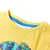 Produktbild 3 för T-shirt med korta ärmar för barn ljus ockra 128