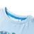 Produktbild 3 för T-shirt med korta ärmar för barn ljusblå 92