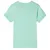 Produktbild 2 för T-shirt med korta ärmar för barn ljusgrön 92