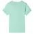 Produktbild 2 för T-shirt med korta ärmar för barn ljusgrön 116