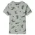 Produktbild 2 för T-shirt för barn khaki melange 116