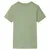 Produktbild 2 för T-shirt med korta ärmar för barn ljus khaki 104