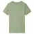 Produktbild 2 för T-shirt med korta ärmar för barn ljus khaki 116