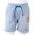 Produktbild 8 för Barnshorts med snöre blå melange 116