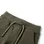 Produktbild 3 för Barnshorts med snöre mörk khaki 128