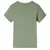 Produktbild 2 för T-shirt med korta ärmar för barn ljus khaki 116