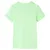 Produktbild 2 för T-shirt för barn neongrön 140