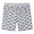 Produktbild 2 för Barnshorts med snöre blandad ljusgrå melange 92