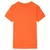 Produktbild 8 för T-shirt för barn mörk orange 104