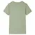 Produktbild 2 för T-shirt för barn ljus khaki 116