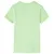 Produktbild 2 för T-shirt för barn motiv fotbollsmål lime 104