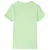 Produktbild 2 för T-shirt för barn motiv fotbollsmål lime 128