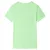 Produktbild 2 för T-shirt för barn neongrön 140