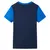 Produktbild 2 för T-shirt för barn blå och marinblå 116