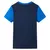 Produktbild 2 för T-shirt för barn blå och marinblå 140