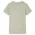 Produktbild 2 för T-shirt för barn ljus khaki 116