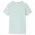 Produktbild 2 för T-shirt för barn med ränder ljus mintgrön 140