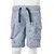 Produktbild 8 för Barnshorts med snöre mörkblå 116