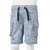 Produktbild 8 för Barnshorts med snöre mörkblå 128