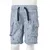 Produktbild 8 för Barnshorts med snöre mörkblå 140