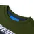 Produktbild 3 för T-shirt med långa ärmar för barn mörk khaki 116