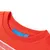 Produktbild 3 för T-shirt med långa ärmar för barn motiv fotbollsmål stark orange 92