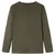 Produktbild 2 för T-shirt med långa ärmar för barn fotbollsmotiv khaki 104