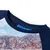 Produktbild 3 för T-shirt med långa ärmar för barn marinblå 116